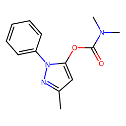 Carbamic acid, dimethyl-, 3-methyl-1-phenyl-1H-pyrazol-5-yl ester