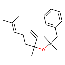 (.+/-.)Linalool, benzyldimethylsilyl ether