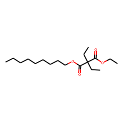 Diethylmalonic acid, ethyl nonyl ester