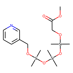 Methyl ([1,1,3,3,5,5-hexamethyl-5-(pyridin-3-ylmethoxy)trisiloxanyl]oxy)acetate