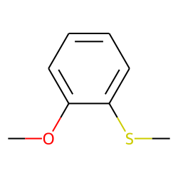 Benzene, 1-methoxy-2-(methylthio)-