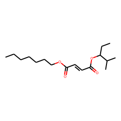 Fumaric acid, heptyl 2-methylpent-3-yl ester