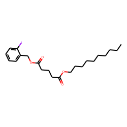 Glutaric acid, decyl 2-iodobenzyl ester