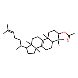 Lanosta-8,24-dien-3-ol, acetate, (3«beta»)-