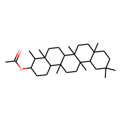Friedelinol (5B-methyl-friedelan-3A-ol) acetate