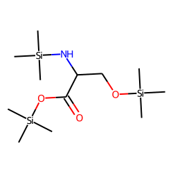 Serine, N,O-bis(trimethylsilyl)-, trimethylsilyl ester