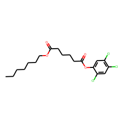 Adipic acid, heptyl 2,4,5-trichlorophenyl ester
