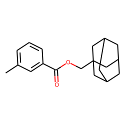 m-Toluic acid, 1-adamantylmethyl ester