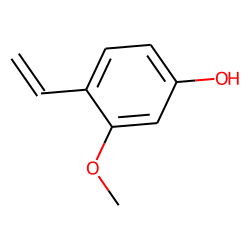 4-vinyl-3-methoxyphenol