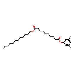 Sebacic acid, 3,5-dimethylphenyl dodecyl ester