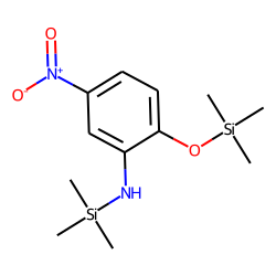 Nitrobenzene, 3-trimethylsilylamino-4-trimethylsilyloxy-