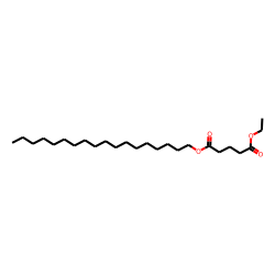 Glutaric acid, ethyl octadecyl ester