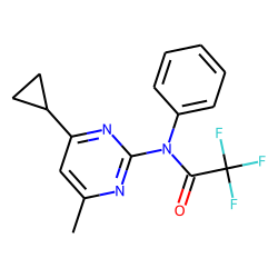 4-Cyclopropyl-6-methyl-N-phenyl-N-trifluoroacetyl-pyrimidin-2-amine