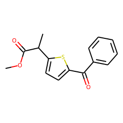 Tiaprofenic acid, bis-methylated