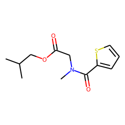 Sarcosine, N-(2-thienylcarbonyl)-, isobutyl ester