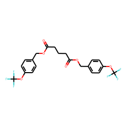 Glutaric acid, di(4-(trifluoromethoxy)benzyl) ester