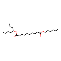 Sebacic acid, hexyl 4-octyl ester