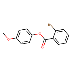 2-Bromobenzoic acid, 4-methoxyphenyl ester