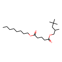 Glutaric acid, octyl 2,4,4-trimethylpentyl ester