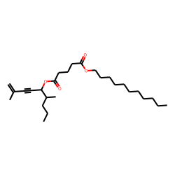 Glutaric acid, 2,6-dimethylnon-1-en-3-yn-5-yl undecyl ester