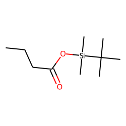 Butyric acid, tert-butyldimethylsilyl ester