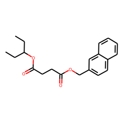 Succinic acid, 2-naphthylmethyl 3-pentyl ester