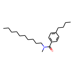 Benzamide, N-decyl-N-methyl-4-butyl-