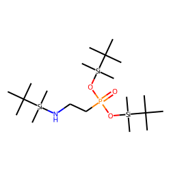 Bis(tert-butyldimethylsilyl) 2-[(tert-butyldimethylsilyl)amino]ethylphosphonate