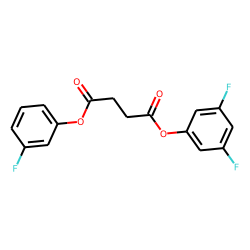 Succinic acid, 3,5-difluorophenyl 3-fluorophenyl ester