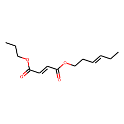 Fumaric acid, propyl trans-hex-3-enyl ester