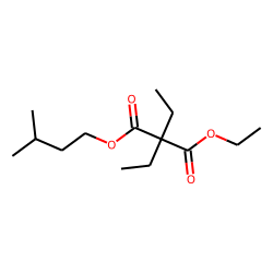 Diethylmalonic acid, ethyl 3-methylbutyl ester
