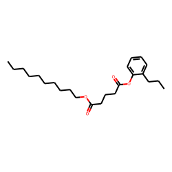 Glutaric acid, decyl 2-propylphenyl ester