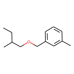 (3-Methylphenyl) methanol, 2-methylbutyl ether