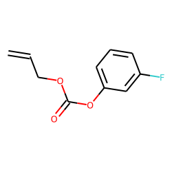 Carbonic acid, allyl 3-fluorophenyl ester