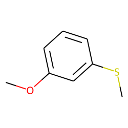 Benzene, 1-methoxy-3-(methylthio)-