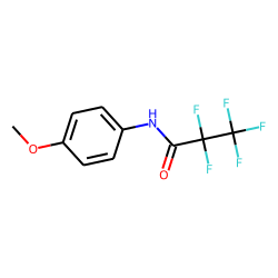 Propanamide, N-(4-methoxyphenyl)-2,2,3,3,3-pentafluoro-