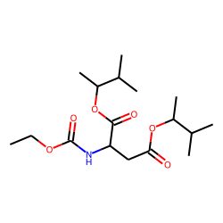 L-Aspartic acid, N(O,S)-ethoxycarbonyl, (S)-(+)-3-methyl-2-butyl ester