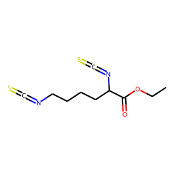 2,6-diisothiocyanato-hexanoic acid ethyl ester