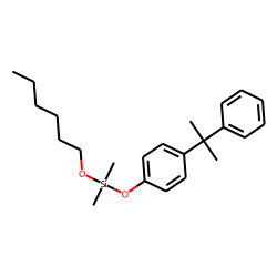 Silane, dimethyl(4-(2-phenylprop-2-yl)phenoxy)hexyloxy-