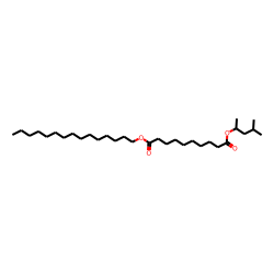 Sebacic acid, 4-methylpent-2-yl pentadecyl ester