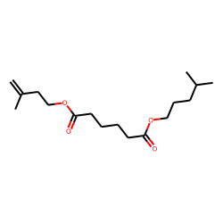 Adipic acid, isohexyl 3-methylbut-3-enyl ester