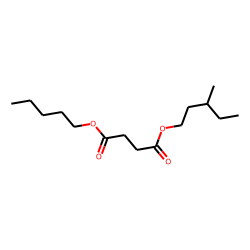 Succinic acid, 3-methylpentyl pentyl ester