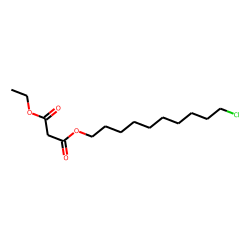 Malonic acid, 10-chlorodecyl ethyl ester