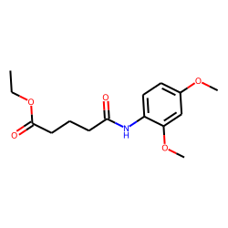 Glutaric acid, monoamide, N-(2,4-dimethoxyphenyl)-, ethyl ester