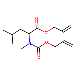l-Leucine, N-allyloxycarbonyl-N-methyl-, allyl ester