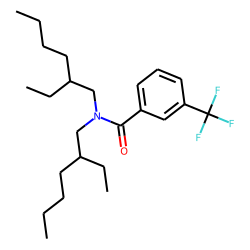 Benzamide, N,N-bis(2-ethylhexyl)-3-trifluoromethyl-