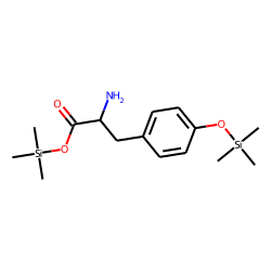 d4-Tyrosine, di-TMS