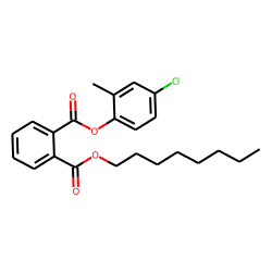 Phthalic acid, 4-chloro-2-methylphenyl octyl ester