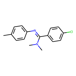 N,N-Dimethyl-N'-(4-methylphenyl)-p-chlorobenzamidine