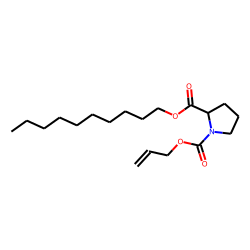 d-Proline, N-allyloxycarbonyl-, decyl ester